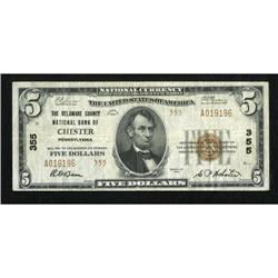 Chester, PA - $5 1929 Ty. 2 The Delaware County