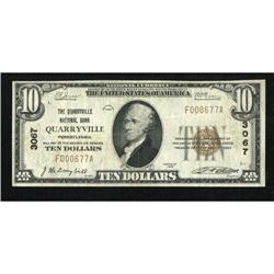 Quarryville, PA - $10 1929 Ty. 1 The Quarryville