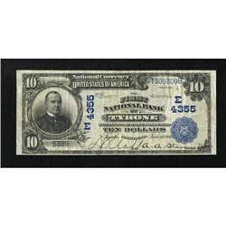 Tyrone, PA - $10 1902 Plain Back Fr. 627 The