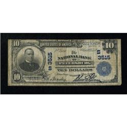 Petersburg, VA - $10 1902 Plain Back Fr. 625 The