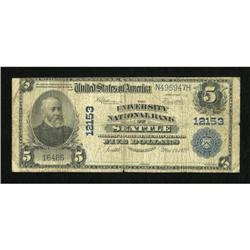 Seattle, WA - $5 1902 Plain Back Fr. 609 The