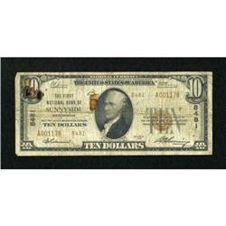 Sunnyside, WA - $10 1929 Ty. 2 First NB Ch. #