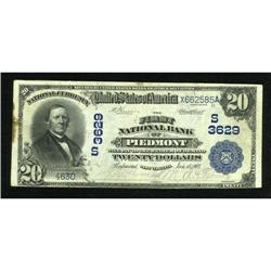 Piedmont, WV - $20 1902 Date Back Fr. 644 The
