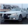 Image 2 : A3 --  2008 VW EOS LUXURY CONVERTIBLE , White , 105089  KM's