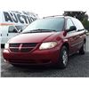Image 2 : F4 --  2005 DODGE GRAND CARAVAN SE , Red , 259579  KM's