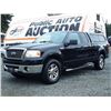 Image 1 : G5 --  2006 FORD F150 LARIAT EXT CAB 4X4 , Black , 185842  KM's