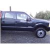 Image 8 : 0D --  2004 FORD F550 S.D. FLAT DECK  4X4 , Green , 160142  KM's
