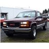 Image 2 : A12E --  1996 GMC SIERRA 1500 4X4 , Red , 241815  KM's  "NO RESERVE"
