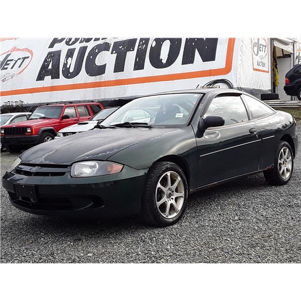 A5 --  2004 CHEVROLET CAVALIER , Green , 188610  KM's