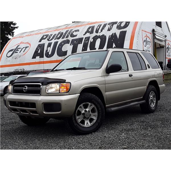 D4 --  2002 NISSAN PATHFINDER LE CHILKOOT EDITION 4X4  , Brown , 270974  KM's