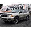 Image 1 : D4 --  2002 NISSAN PATHFINDER LE CHILKOOT EDITION 4X4  , Brown , 270974  KM's