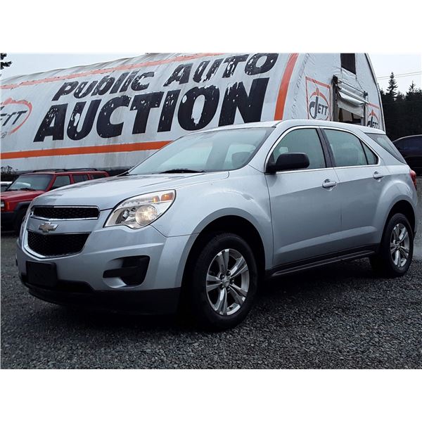 E2 --  2011 CHEVROLET EQUINOX LS AWD , Silver , 185959  KM's