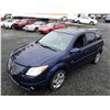 Image 2 : A10 --  2005 PONTIAC VIBE  , Blue , 274687  KM's  "NO RESERVE"