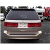 Image 8 : A9 --  2000 HONDA ODYSSEY EX , Brown , 325845  KM's   "NO RESERVE"
