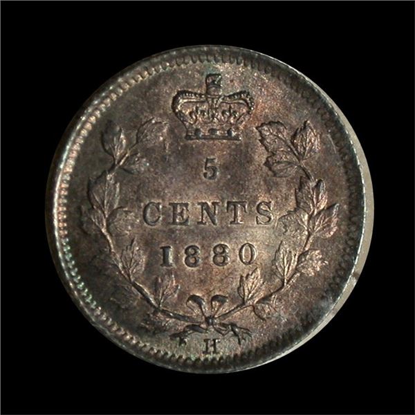 1880H Five Cents