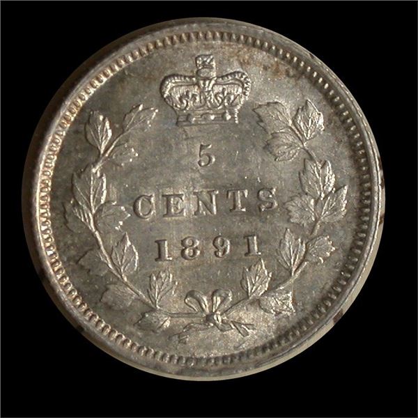 1891 Five Cents