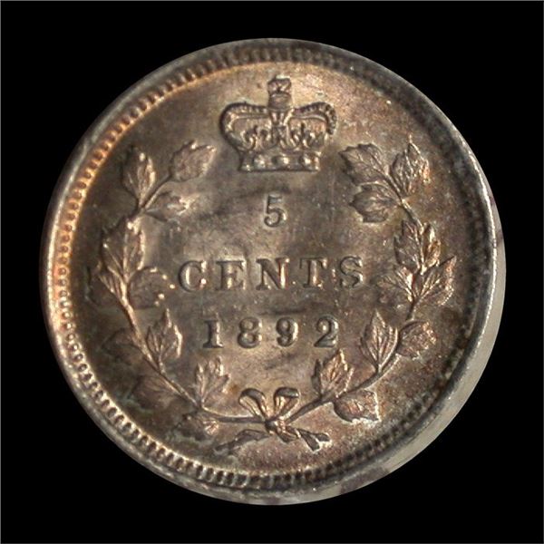 1892 Five Cents