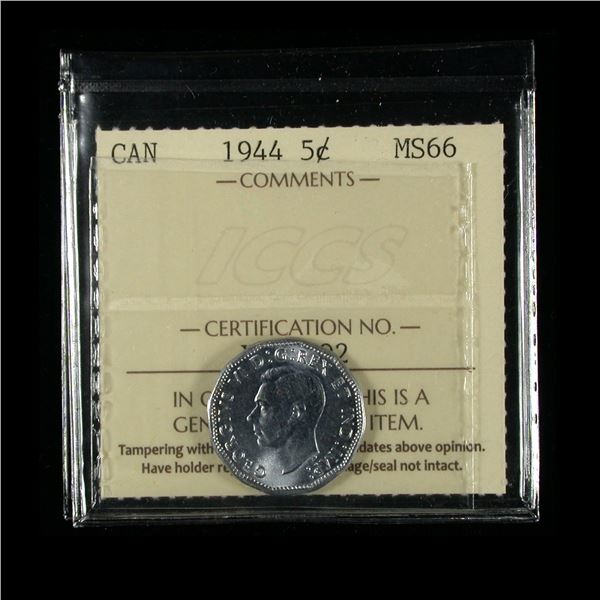 1944 Five Cents