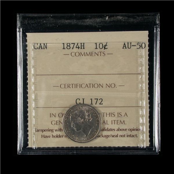 1874H Ten Cents