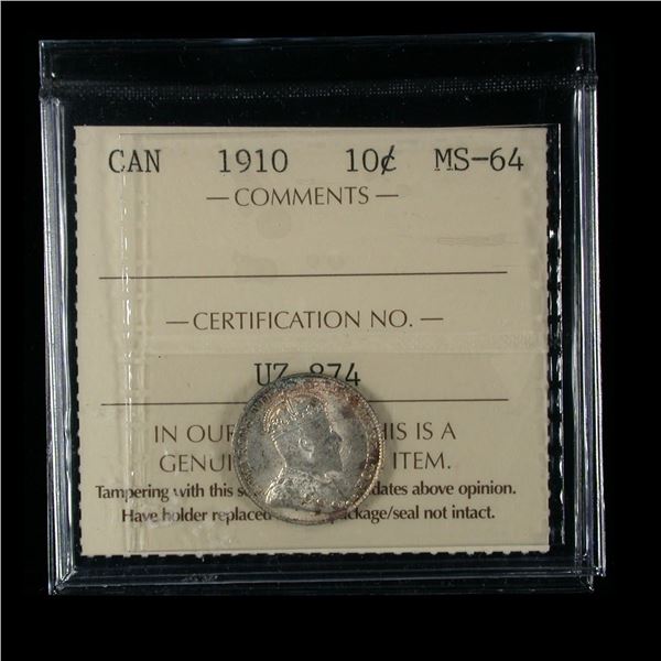1910 Ten Cents