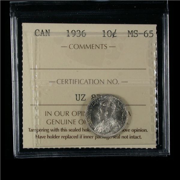 1936 Ten Cents