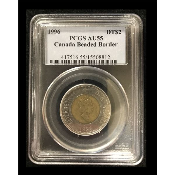 An Important 1996 Beaded Two Dollars