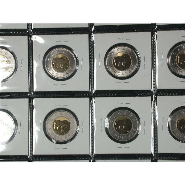 Two Dollars 1996-2018, Specimen Lot