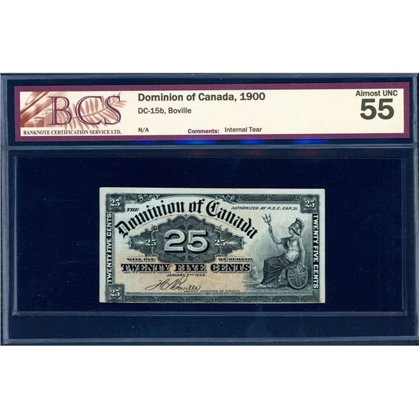 Dominion of Canada 25 Cents, 1900