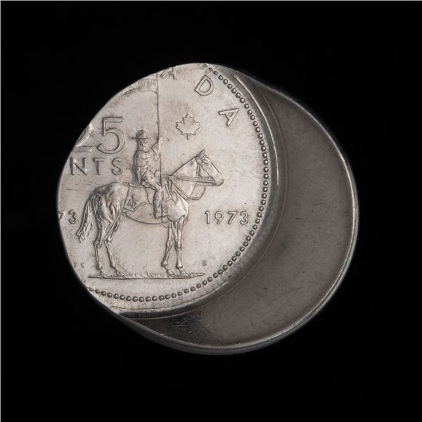 Canada Superb 1973 RCMP Quarter Error