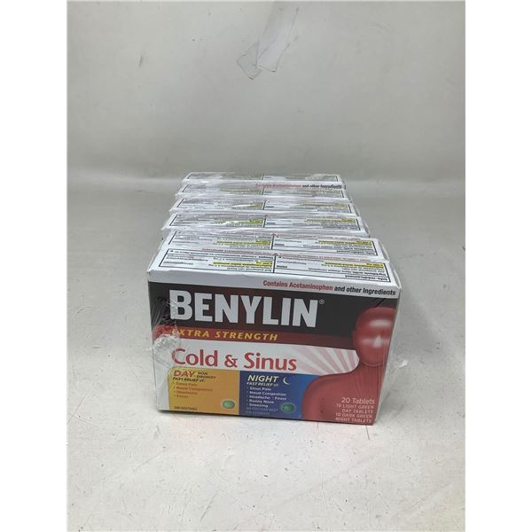 Benylin Extra Strength Cold & Sinus (6 X 20 Tabs)