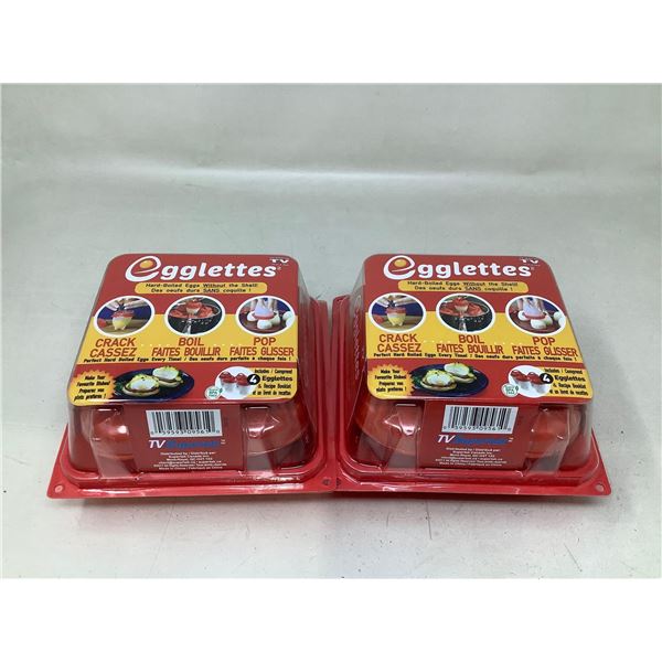 Egglettes Hardboiled Egg Cooker Lot Of 2