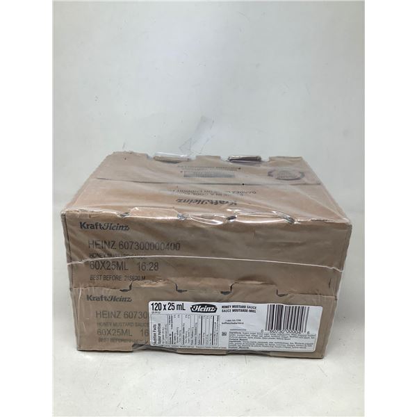 Heinz Honey Mustard Sauce (120 X 25ML)