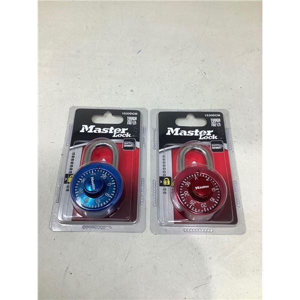 Master Combination Lock Lot Of 2