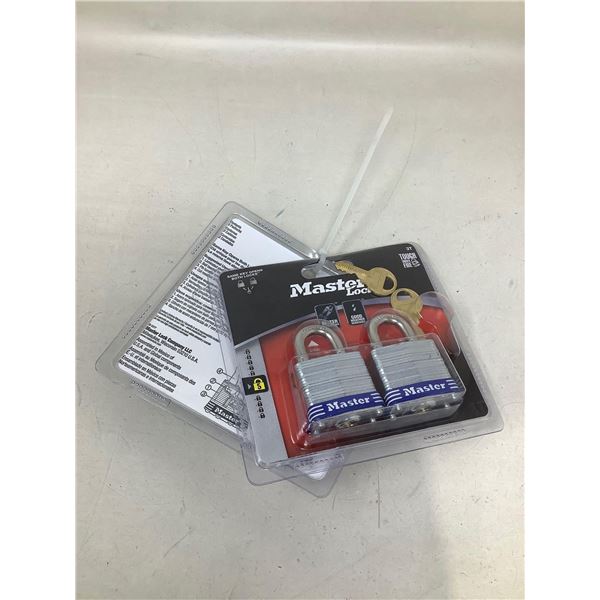 Master Lock Pad Locks Lot Of 2