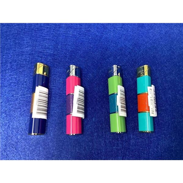 Lot Of 4 Colorful Lighters
