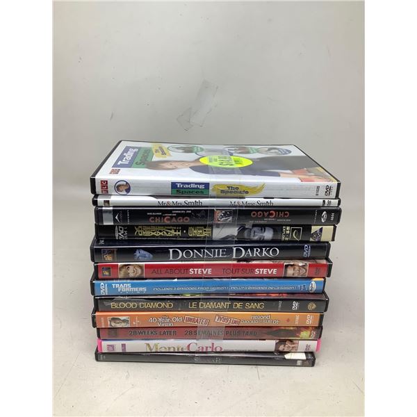 Lot Of 12 Assorted DVD's