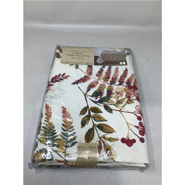 Harvest Fern Vinyl Tablecloth