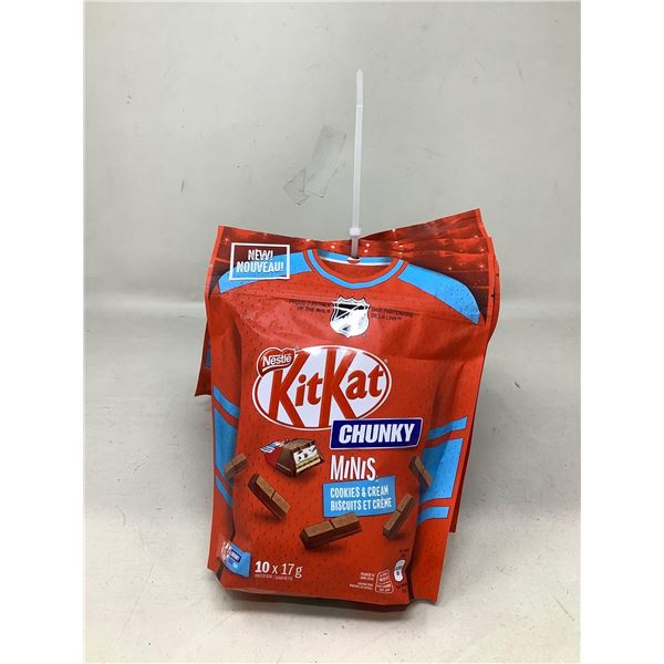 Kit-Kat Chunky Minis Cookies And Cream Lot Of 5