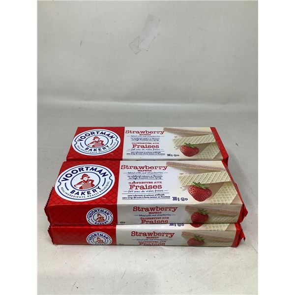 Voortman Bakery Strawberry Wafers (4 X 300G)