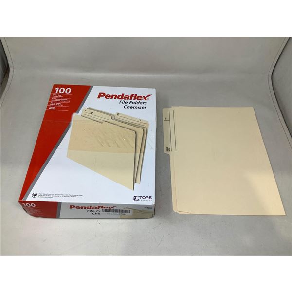 Pendaflex File Folders 100 Count