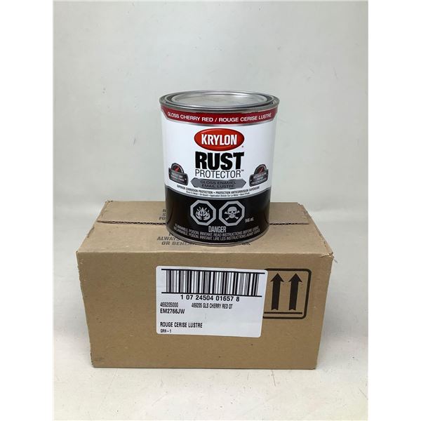 Krylon Rust Protector Gloss Cherry Red (2 X 946ML)