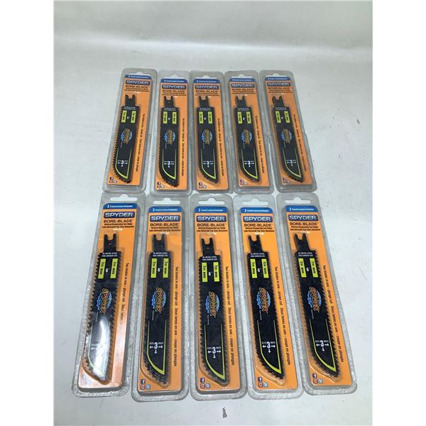 Spyder Bore-Blade Lot Of 10