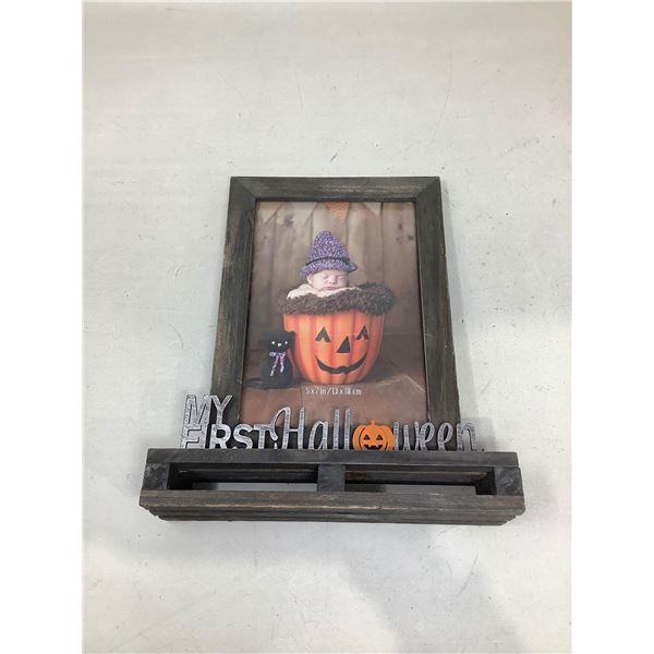 My First Halloween Picture Frame