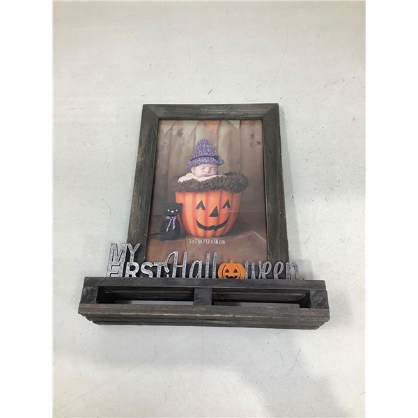 My First Halloween Picture Frame