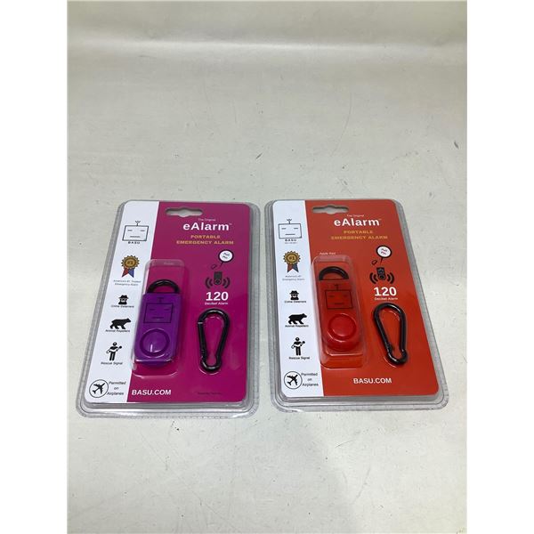 EAlarm Portable Emergency Alarm Lot Of 2