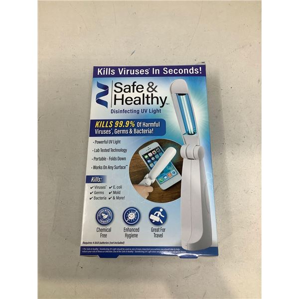 Safe & Healthy Disinfecting UV Light