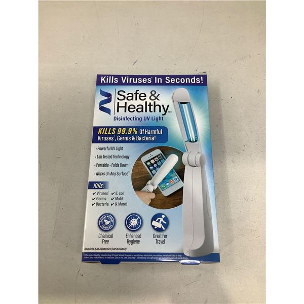 Safe & Healthy Disinfecting UV Light