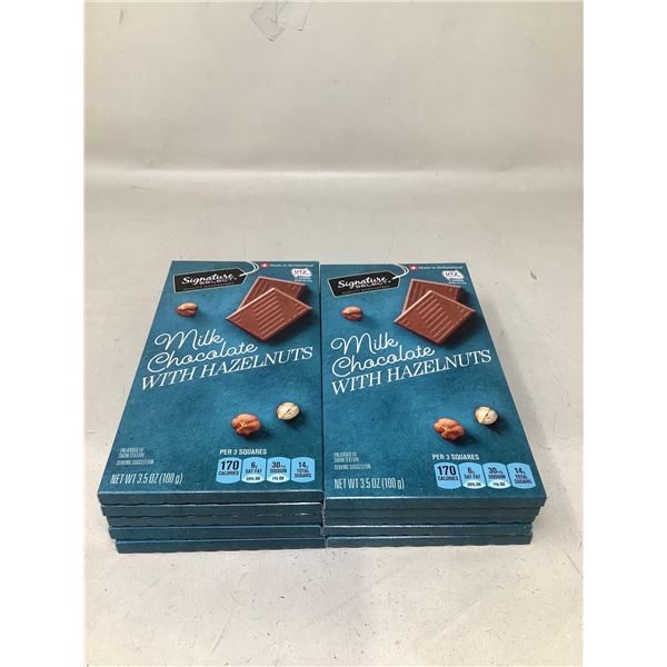 Signature Select Milk Chocolate With Hazelnut (10 X 100G)