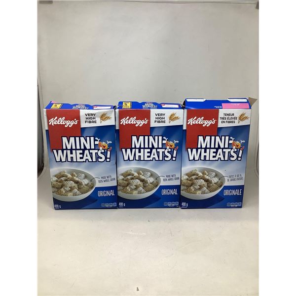 Kelloggs Mini Wheats! (3 X 400G)