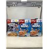 Image 1 : Lot Of 3 Assorted Kelloggs Cereal